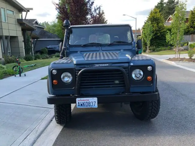 land rover defender 90, turbo diesel, right hand drive, documentation *updated*