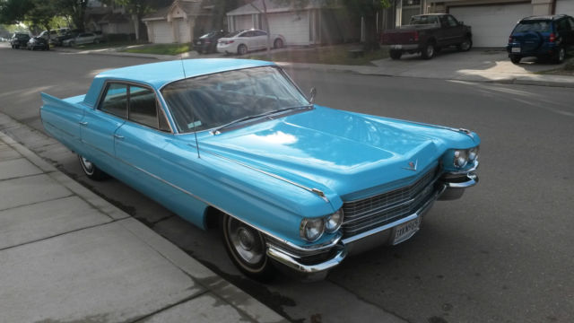 1963 cadillac deville base sedan 4-door 6.4l