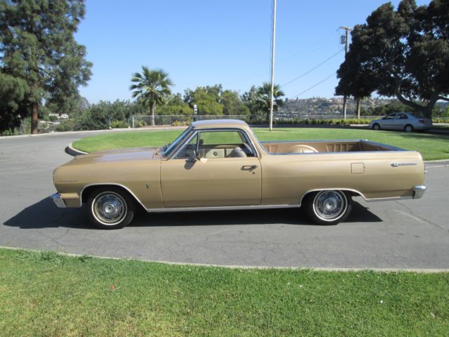 1964 el camino 283 v8 with a 3 speed automatic, california rust free nr