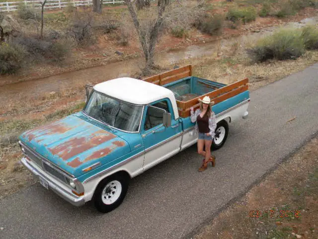 ( desirable ) 1970 ford f-250 camper special