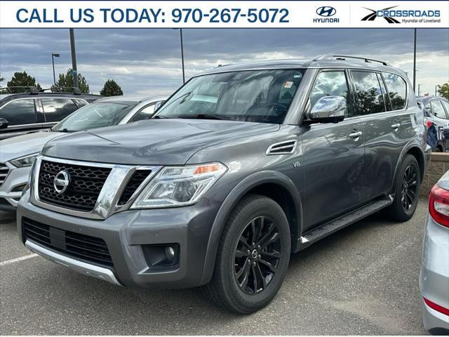2018 nissan armada platinum
