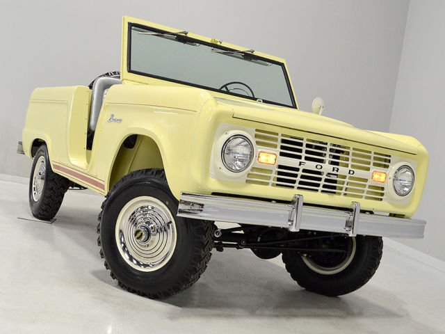 fresh professional restoration by noted bronco expert. unique early truck
