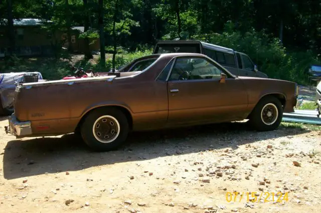 1980 chevy elcamino runs great! no reserve ! v8 350 - look