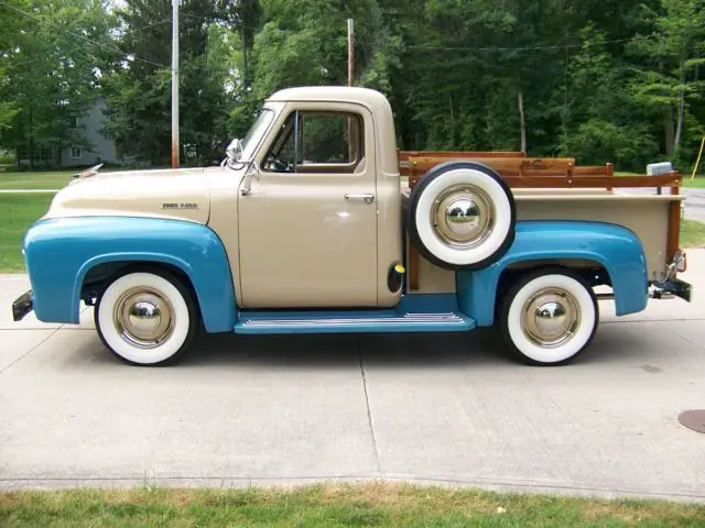 1954 ford f100 body off restored