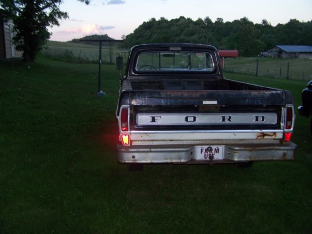1969 ford f-100 pickup truck