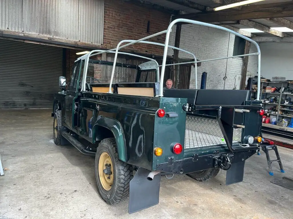 1990 land rover defender suv green 4wd manual 110