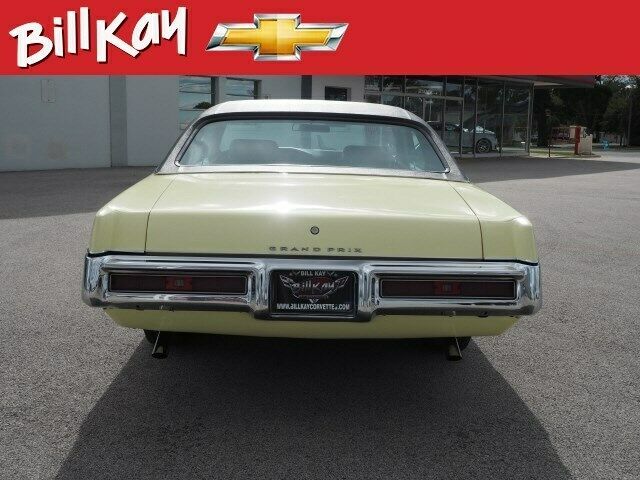 1969 pontiac grand prix s.j 47002 miles yellow 2 door 8 cylinder 6-speed automa