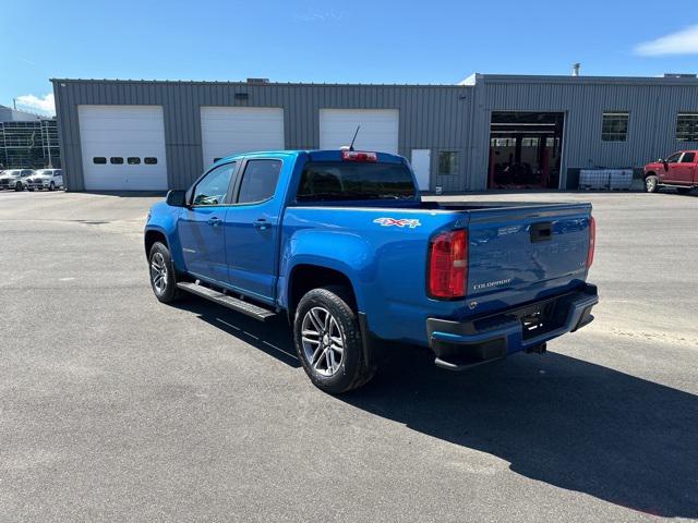 2022 chevrolet colorado 4wd crew cab short box wt