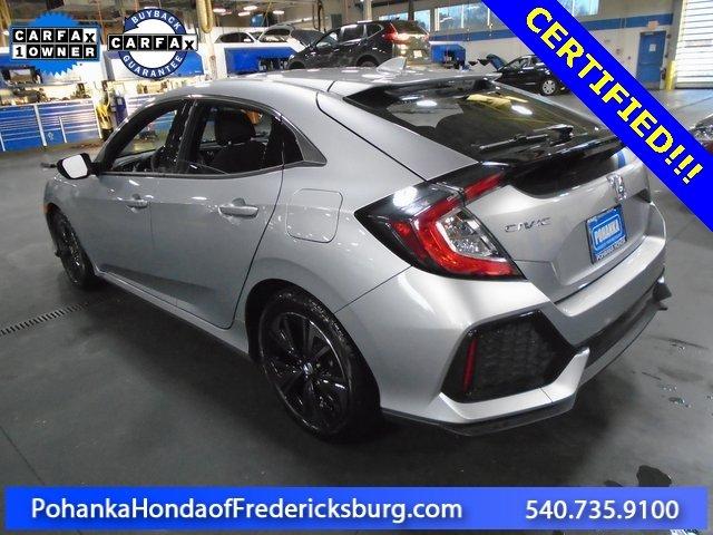 certified 2019 honda civic ex hatchback fredericksburg, va 22406 for sale in fredericksburg, virginia