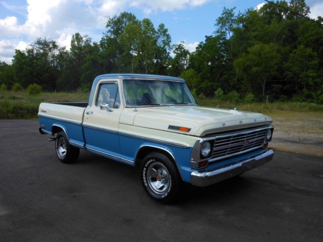 beautiful restored 1969 ford f-100 short bed fleetside 2wd 360
