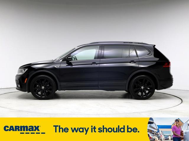 2021 volkswagen tiguan se r-line black