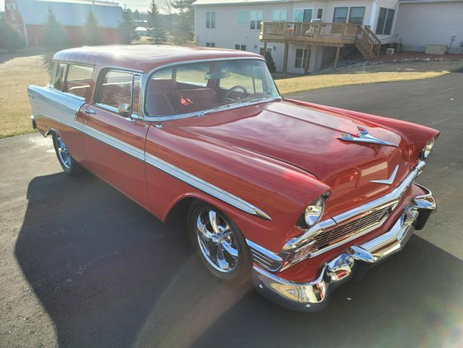 1956 chevrolet nomad low miles for sale in madison, wisconsin