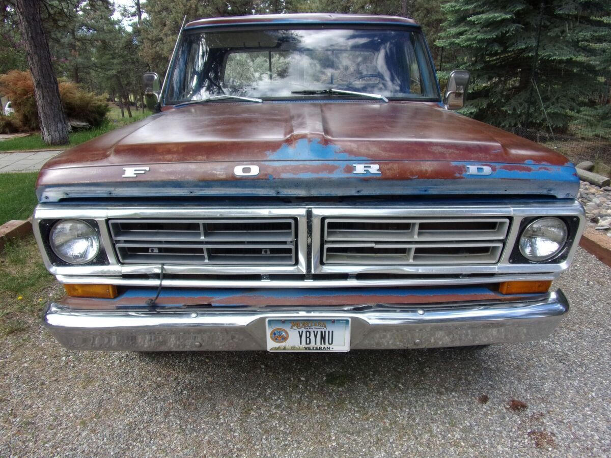 1971 ford f100 pickup. montana survivor