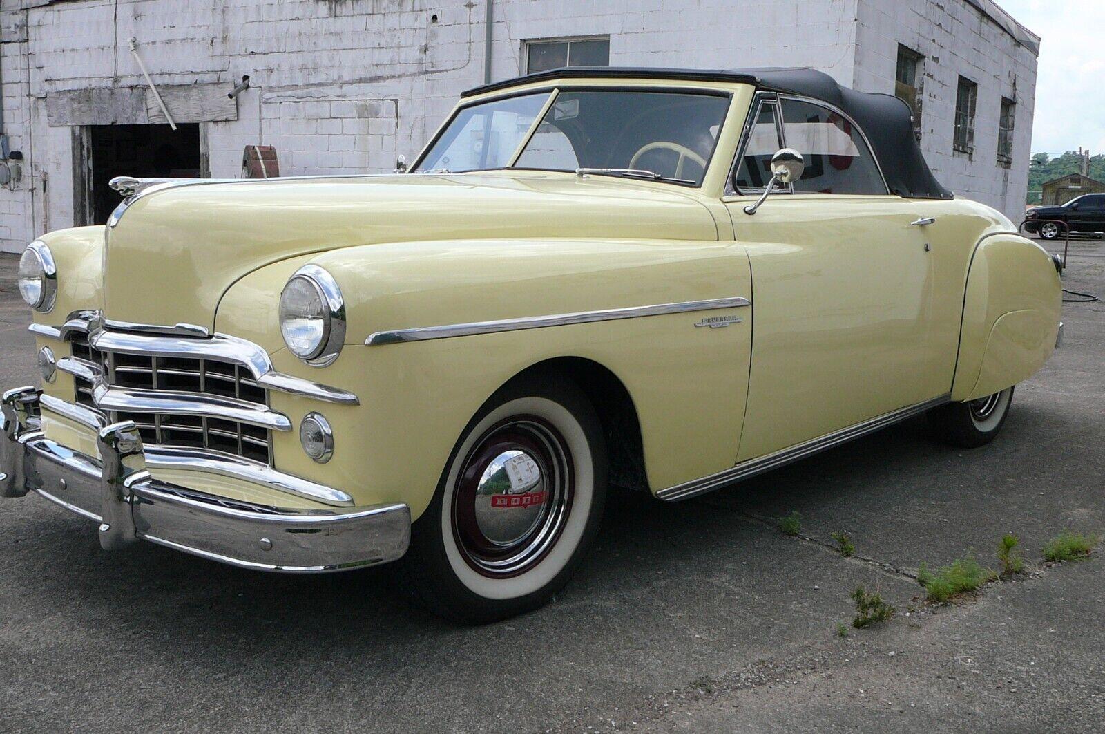 1949 dodge wayfarer convertible 55870 miles amazing
