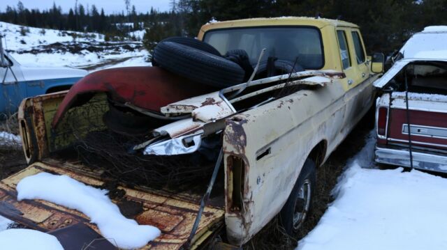 1976 ford f-250 crew cab pickup tuck - no reserve