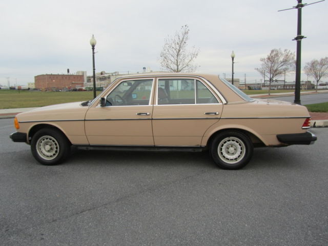 1983 mercedes-benz 300 turbo diesel, low mileage, good condition, no reserve