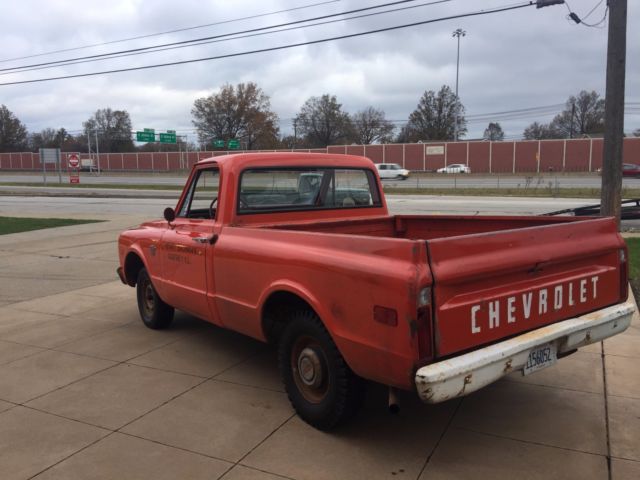 1968 low miles, one long time owner, original paint, short bed fleetside