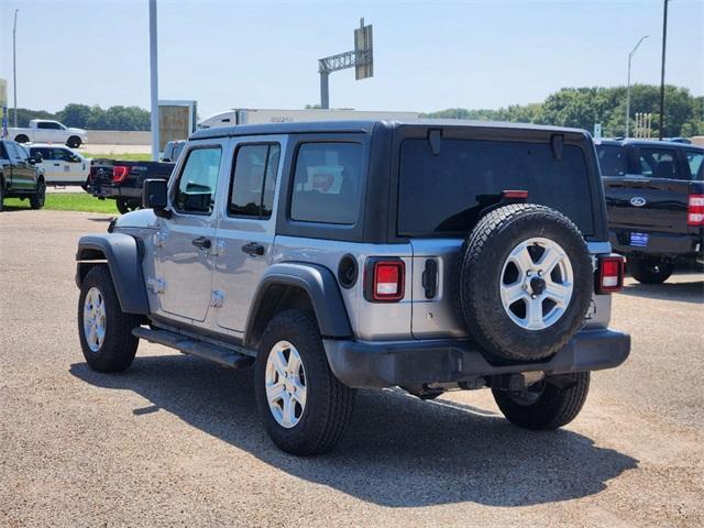 2018 jeep wrangler unlimited sport