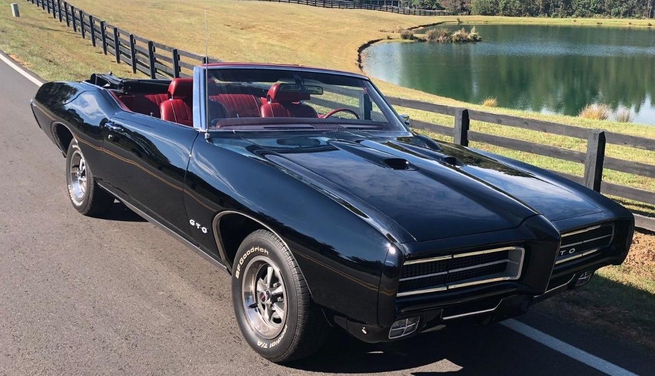 1969 pontiac gto classic convertible