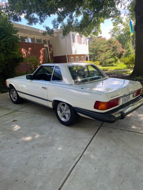 1983 mercedes-benz s-class 380 sl classic removable top sports car