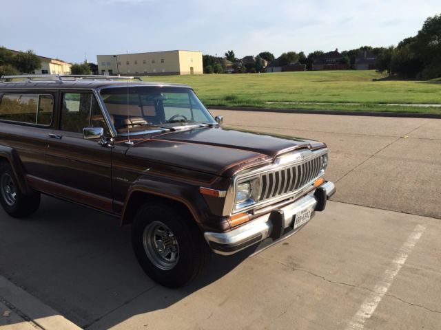 1983 jeep sj cherokee laredo wide track full size jeep