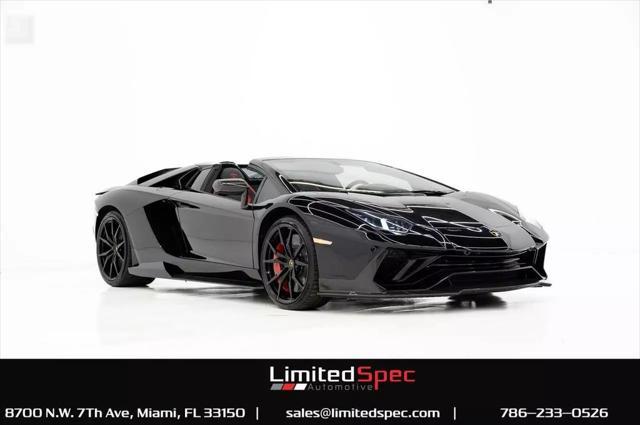 2018 lamborghini aventador s s roadster 2d