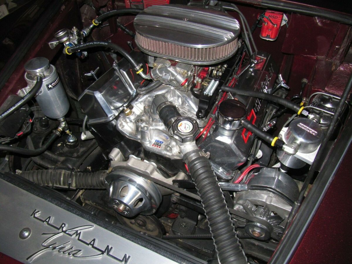 pro street '69 karmann ghia with sbc, hot rod