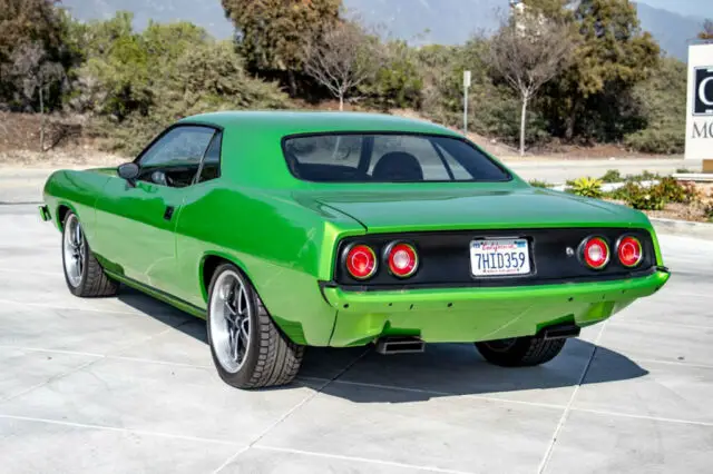 1974 plymouth barracuda cuda / custom resto mod restored cnc motors california