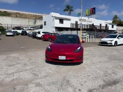 2022 tesla model 3 base in san diego, california