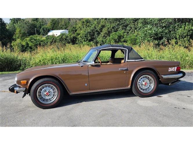 1976 triumph tr6 in cookeville, tennessee
