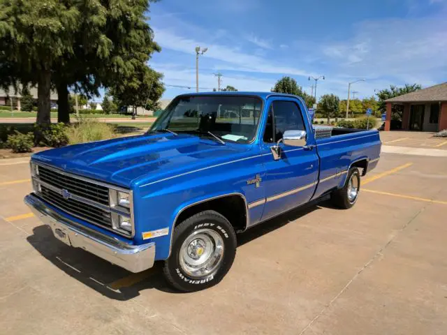 1984 restored chevy silverado 2dr standard cab lwb