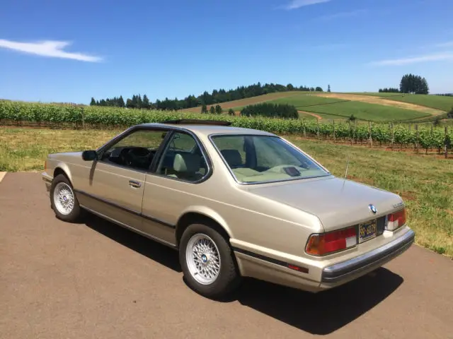 1989 bmw 635csi - pristine classic coupe