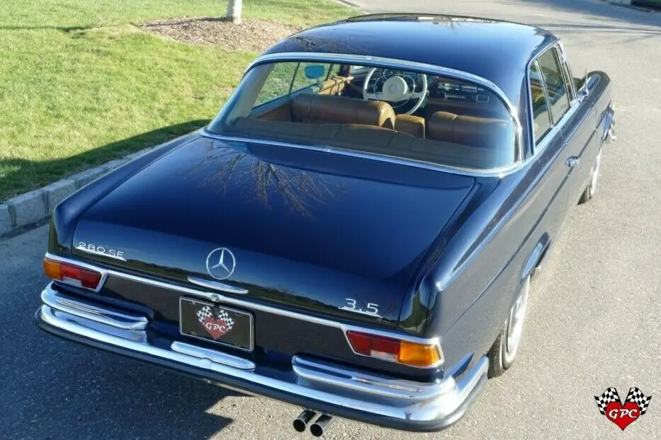 1970 mercedes benz 280se 3.5 coupe 4 speed manual