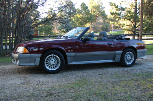 1989 mustang gt convertible, original survivor, manual trans!