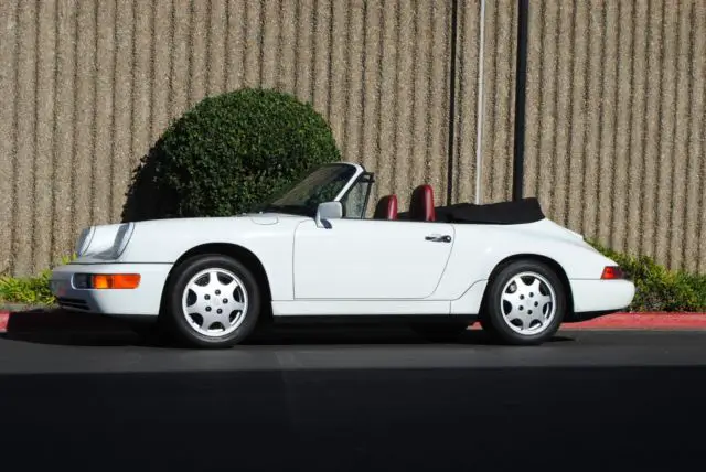 1990 porsche 911 carrera 2 cabriolet 5-speed