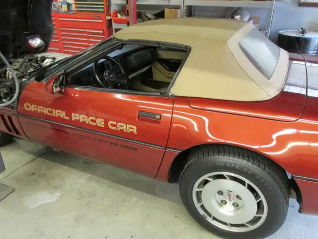 1986 corvette indianapolis pace car convertible 350 tune port engine