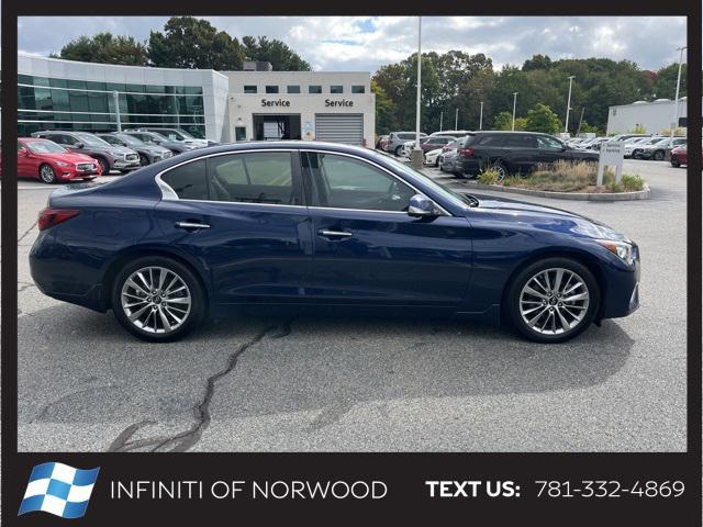 2022 infiniti q50 luxe