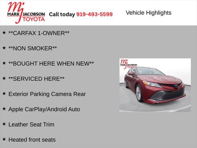 2020 toyota camry xle