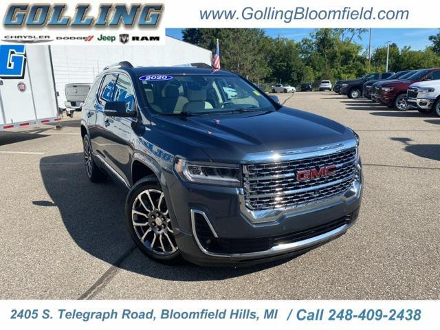 2020 gmc acadia denali