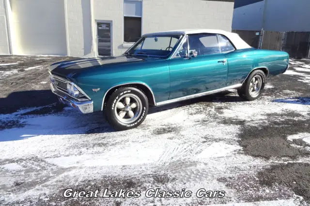 1966 chevrolet chevelle malibu convertible v8 beautiful and solid low reserve
