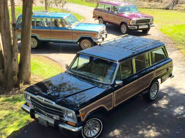 grand wagoneer by classic gentleman 31,945 original miles in deep night blue