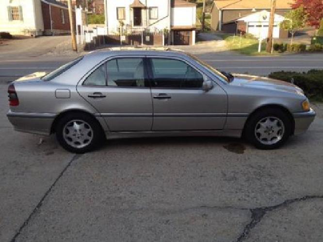 1999 mercedes benz c280 - 2.8l v6 - silver stone metallic 68.9k miles in pittsburgh, pa