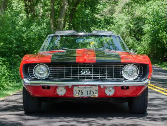 1969 chevrolet camaro ss clone convertible 402 manual 4 speed