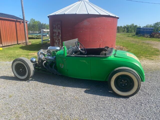1930 ford model a coupe green rwd automatic hot rod coupester