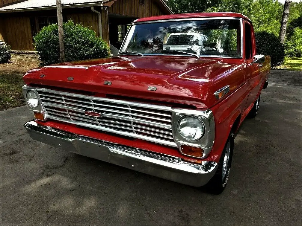 1968 ford f-100 short bed 347 stroker new paint and interior discs 150 pics nice