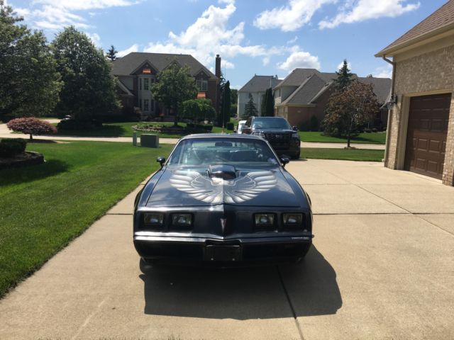1979 trans am t-top black/black t-tops 59k orig miles