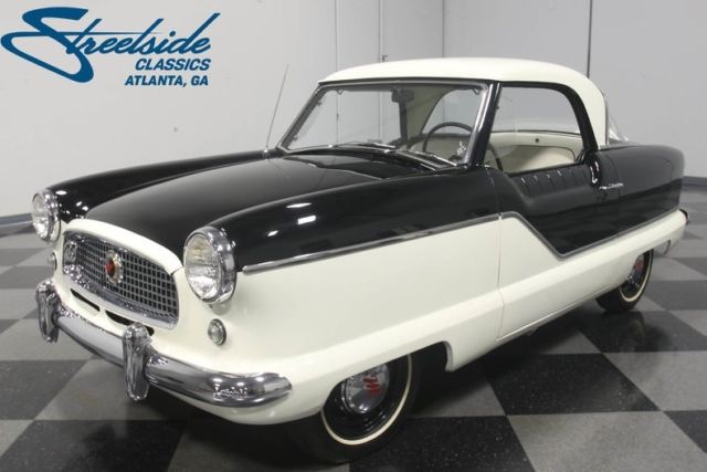 1957 nash metropolitan 62707 miles black coupe 1489 cc inline 4 manual
