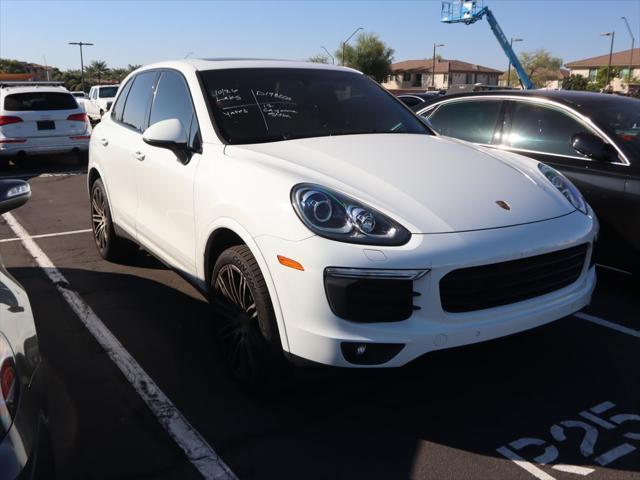 2017 porsche cayenne platinum edition