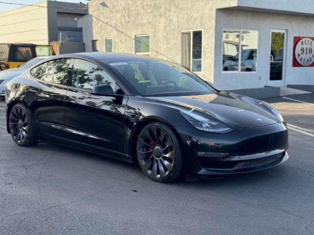 2021 tesla model 3 performance
