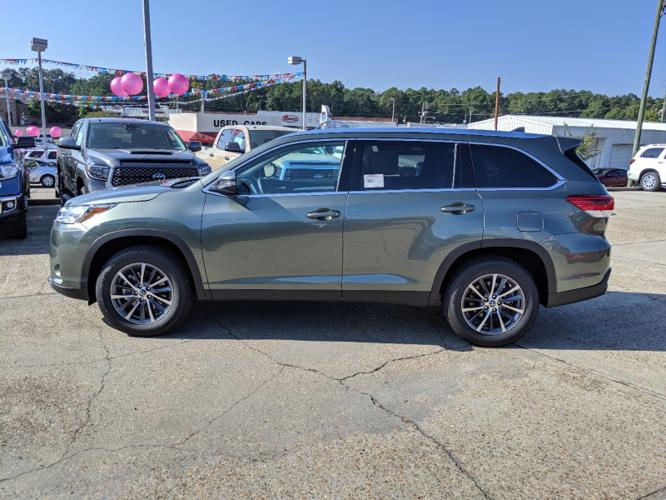 new 2019 toyota highlander xle laurel, ms 39440 for sale in choctaw, mississippi